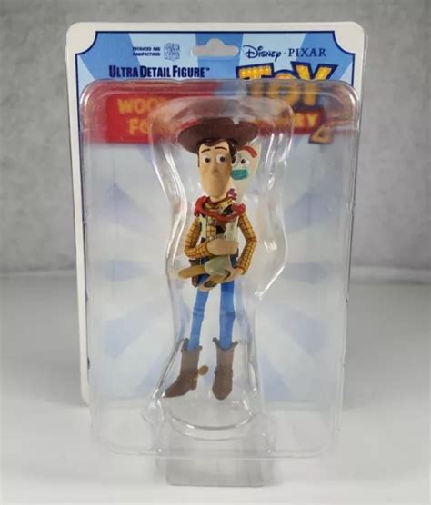 Medicom Udf Toy Story 4 Woody And Forky Ultra Detail Figure New Free