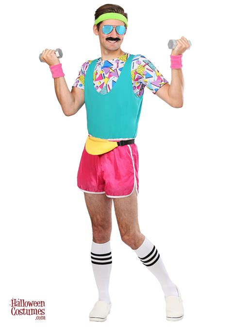 Work It Out 80s Costume For Men 80s Party Outfits 80s Party Costumes 80s Party Outfits For Men