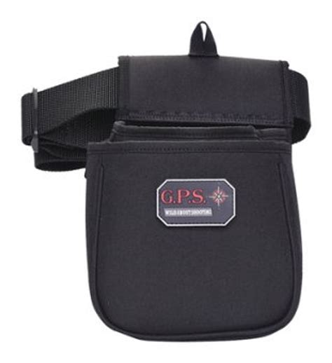Goutdoors Gps 960csp Contoured Double Shell Pouch With Web Belt Black
