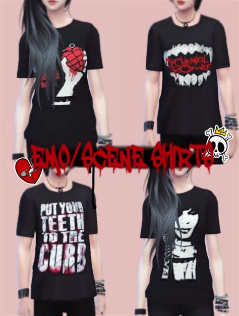 House Of Dead Sims 4 Emoscene Shirts