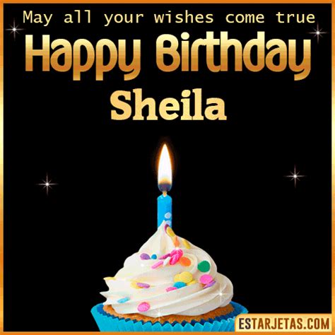 Feliz Cumpleaños Sheila Imágenes  Tarjetas Y Mensajes