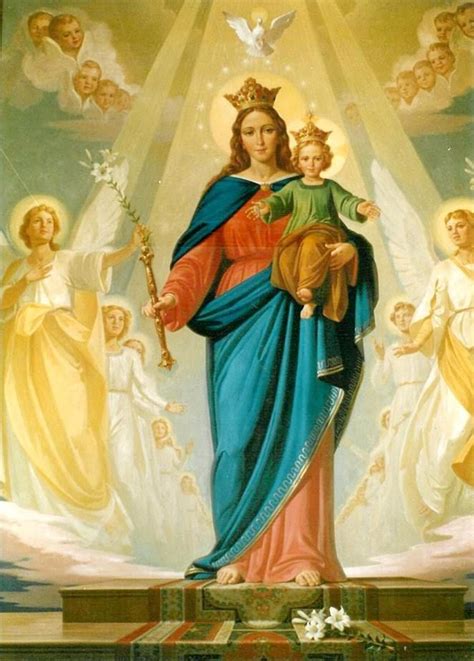 Maria Auxiliadora Imagenes De Maria Auxiliadora Virgen Maria
