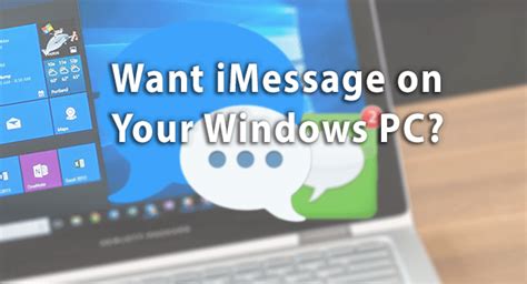 Imessage On Pc Download Imessage For Windows Pc 2021 Edition