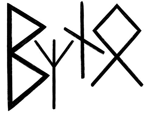Procreate Viking Bind Rune Stamps Elder Futhark Runes Set Etsy