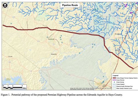 Permian Highway Pipeline Route Map