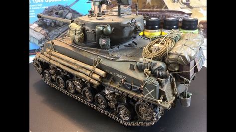 135 Tamiya M4a3e8 Sherman Easy Eight Build Part 8 Youtube