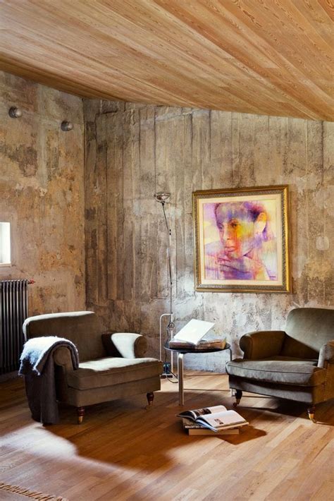 Get Naked Raw Wall Love Small Loft Reading Corner Interior Design Inspiration Living Area