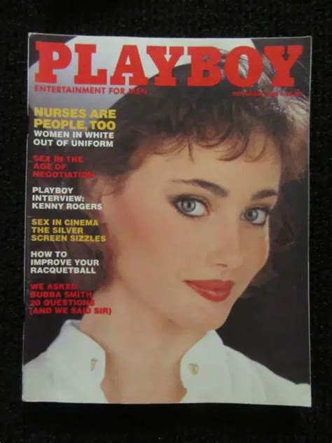 VINTAGE PLAYBOY MAGAZINE Nov 1983 Nicer Grade Tight Glossy Book