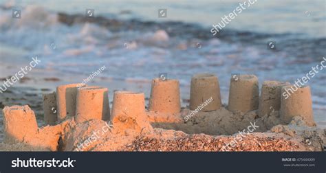 Built House Sand Castle Towers On Stock Photo 475444009 Shutterstock