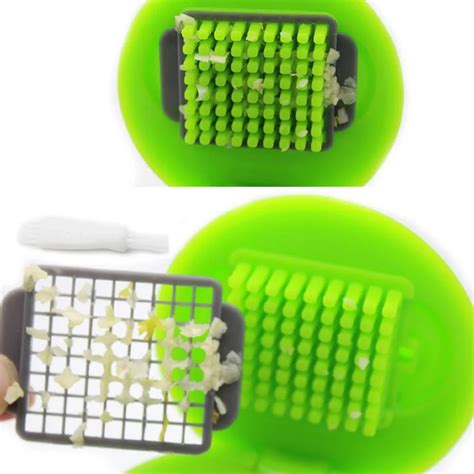 Mini Garlic Press Presser Onion Chopper Garlic Mincer Slicer Grater