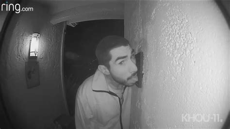 Man Caught On Video Licking Doorbell Over And Over For 3 Hours