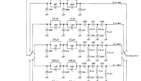 high pass and low pass filter circuit diagram