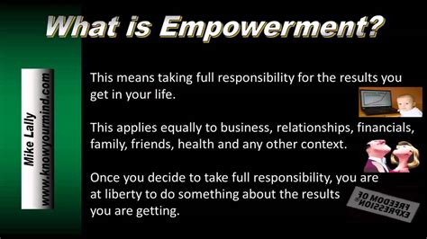 What Is Empowerment Youtube