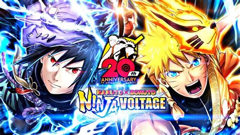 Special Anime 20th Anniversary Naruto X Boruto Ninja Voltage Youtube
