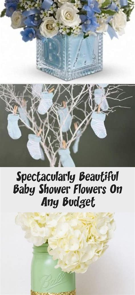Diy Baby Shower Flower Arrangements On A Budget May Seem Challenging