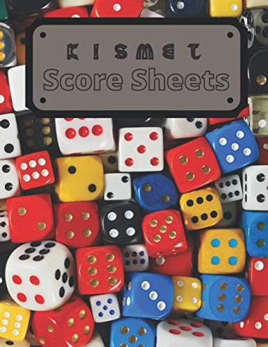 Kismet Score Sheets 120 Score Keeping For Kismet Lovers And This Books