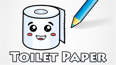 Learn how to draw toilet paper pictures using these outlines or print just for coloring. How to Draw Toilet Paper Roll - Step by Step - YouTube
