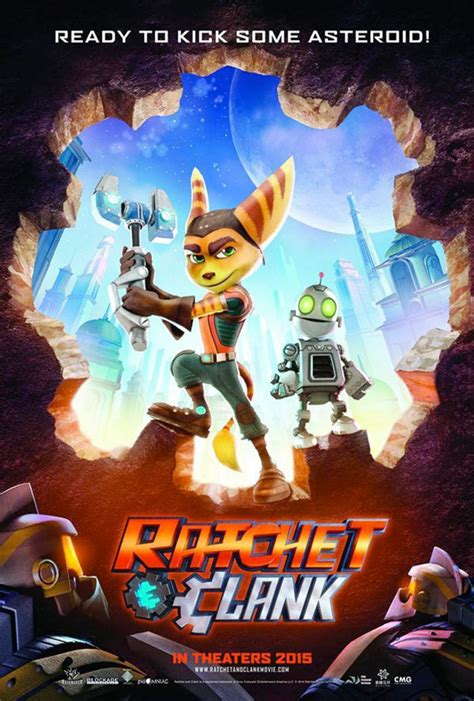 First Poster For Animated Ratchet And Clank Video Game Adaptation