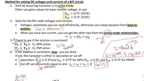 Dc analysis of bipolar junction transistor (bjt) circuits. DC Analysis of BJT Circuits - YouTube