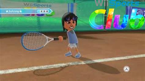 Wii Sports Club Tennis Training YouTube