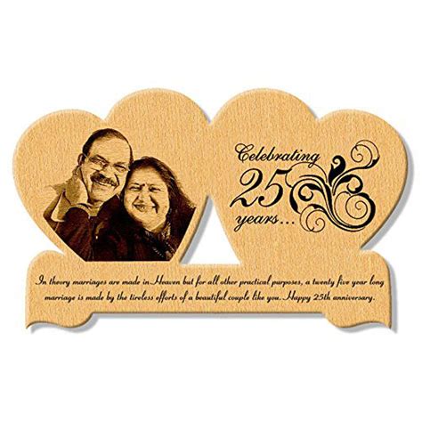 Incredible Gifts India Th Wedding Anniversary Gift For Parents Personalized Engraved Photo In