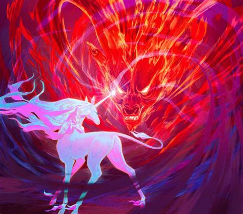 🌩nephelomancer🌩 On Twitter The Last Unicorn Unicorn Art Mythical