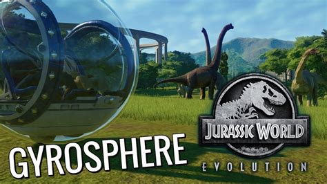 Gyrosphere Jurassic World Evolution Gameplay Walkthrough Episode 27 Youtube
