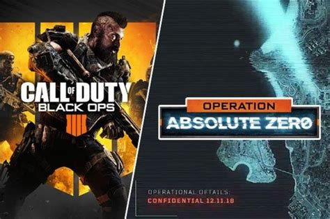 Black Ops 4 Blackout Update Call Of Duty Operation Absolute Zero Dlc