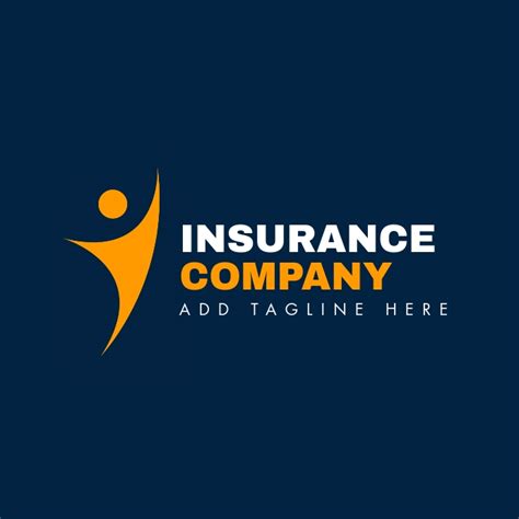 Insurance Company Logo Template Design Postermywall