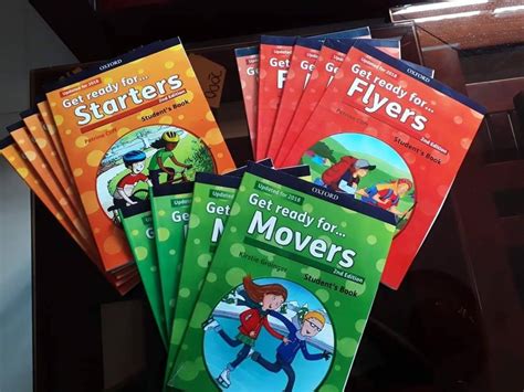 Oxford Get Ready For Starters Movers Flyers 2nd 2018 Edition Siêu