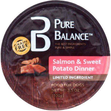 That's why most of our formulas only include limited ingredients that allow your pets to thrive. Pure Balance Limited Ingredient Salmon & Sweet Potato ...