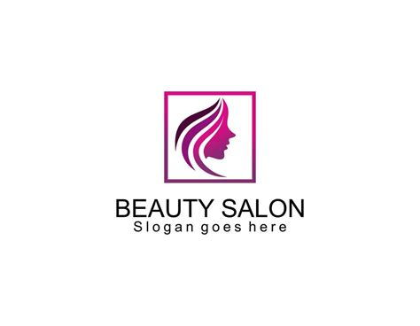 luxury woman hair salon logo design 28044565 vector art at vecteezy