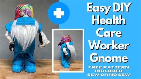 Diy Health Care Worker Gnome Nurse Gnome Doctor Gnome Dollar Tree Gnome