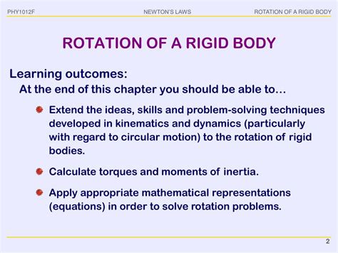 Ppt Phy1012f Rotation Powerpoint Presentation Free Download Id2099739