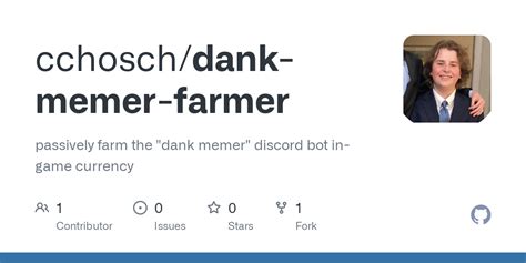 Github Cchoschdank Memer Farmer Passively Farm The Dank Memer
