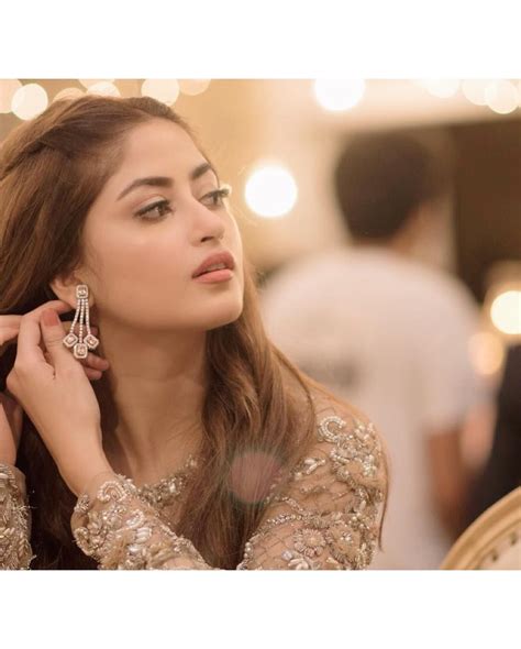 Image May Contain One Or More People And Closeup Sajal Ali