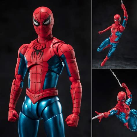 Shf S H Figuarts Spiderman New Red Blue Suit Spider Man No Way Home