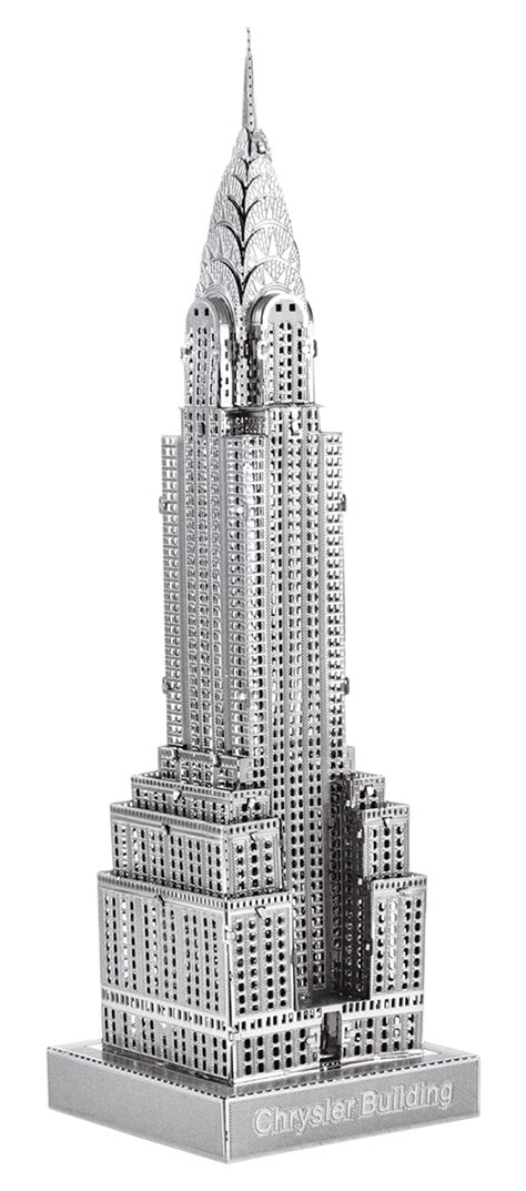 Metal Earth Premium Series Chrysler Building 3d Laser Cut Miniature