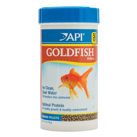 Api Goldfish Pellets Fish Food 7 Oz