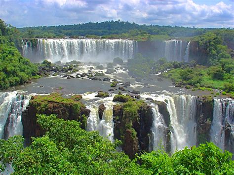 Iguaza Falls Argentina Paraguay Cataratas Del Iguazu Cataratas