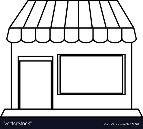 Small Store Or Shop Icon Image Royalty Free Vector Image