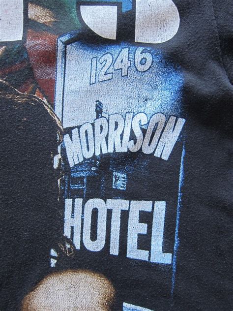 Vintage The Doors Morrison Hotel T Shirt Jim Morrison Gem