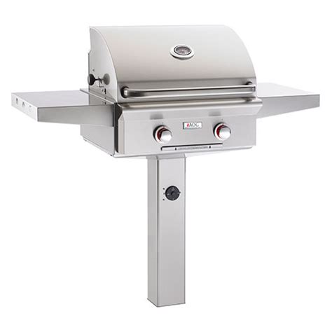 American Outdoor Grill 24 Post Grill Aog 24 Inch In Ground Gas Bbq