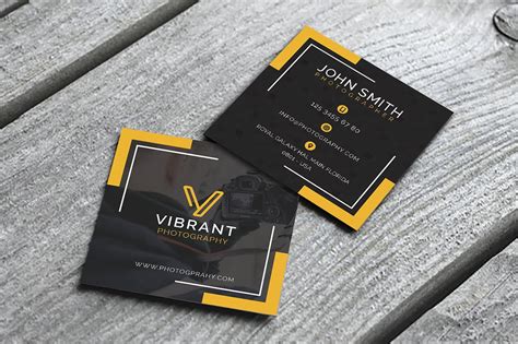 Photography business cards by canva. 11+ Photography Business Card Designs and Examples - PSD ...