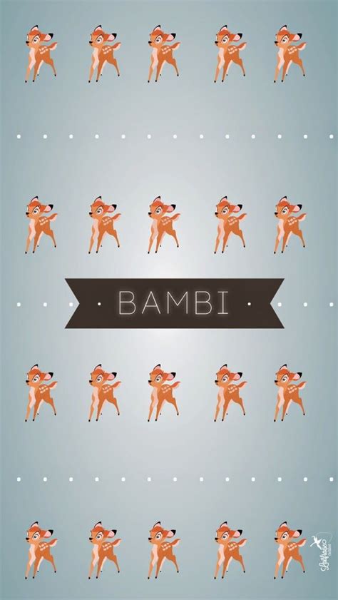 Bambi Disney Iphone Wallpaper Home Screen Panpins