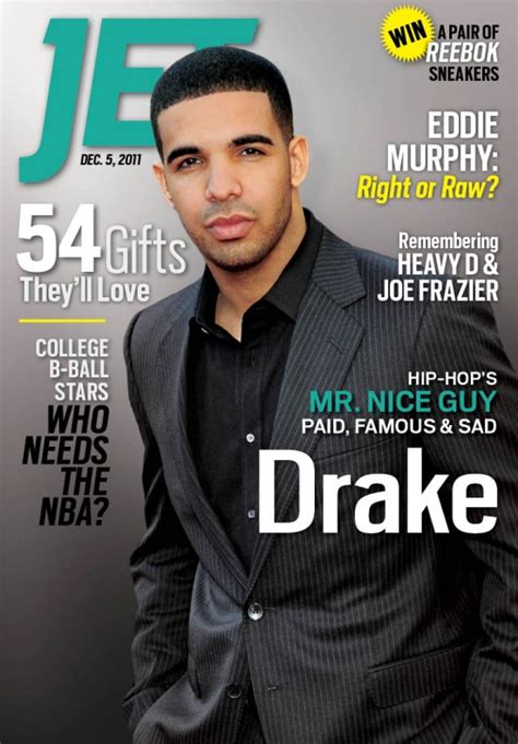 Hot Shot Drake Covers Jet Magazine That Grape Juice