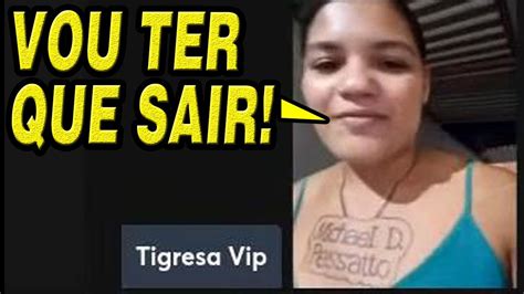 Tigresa Vip Fica Minutos Na Live Do Bluezao Youtube