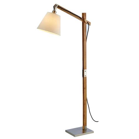 4.8 out of 5 stars. Adesso Walden 61 in. H Natural Floor Lamp-4089-12 - The ...