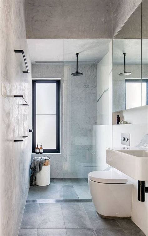 If you're configuring a bathroom in a small space, you'll want to peruse a range of narrow bathroom layouts for ideas on how to maximize the efficiency and c. 30 Latest Elegant Long Narrow Bathroom Design | Bathroom inspiration modern, Bathroom layout ...