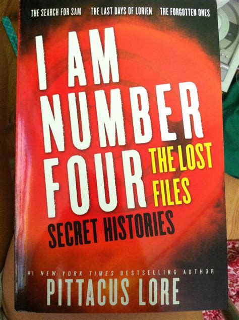 I Am Number Four:The Lost Files Secret Histories. Includes:The Search 